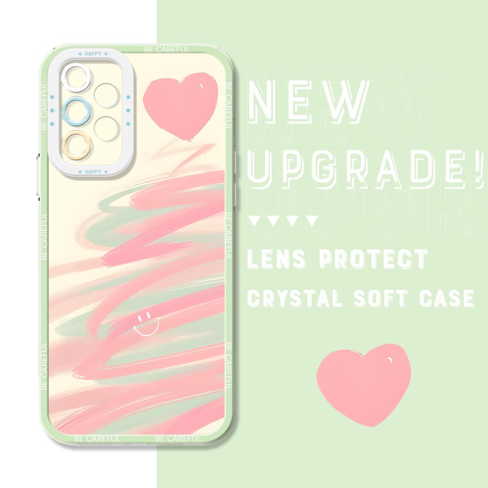 Противоударный чехол с изображением астронавта и кристаллом, полное покрытие, защита камеры, прозрачный мягкий чехол для телефона Samsung