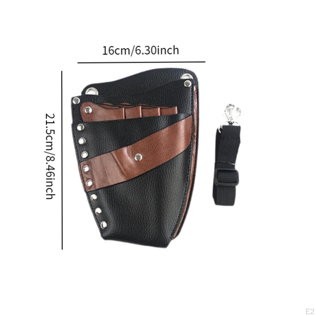 Парикмахерская сумка для ножниц, кобура для ножниц с плечевым ремнем, поясная сумка для парикмахера