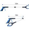 Foldable Gripper Extender Hand Tools Litter Reachers Pickers Collapsible Garbage Reacher Grabber Pick Up Tools Long Handy Trash