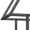 Firewood Rack Anthracite 50 x 25 x 60 cm Cold Rolled Steel
