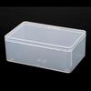 Квадратный пластиковый прозрачный прозрачный чехол для сбора ящика для хранения с крышкой