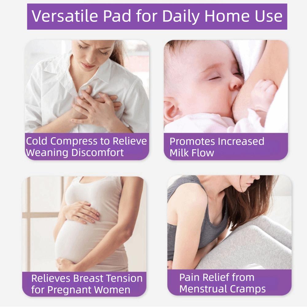 Soft Breast Pads Petal Design Breast Ice Packs Clogged Ducts Nursing Pads Lactation Support