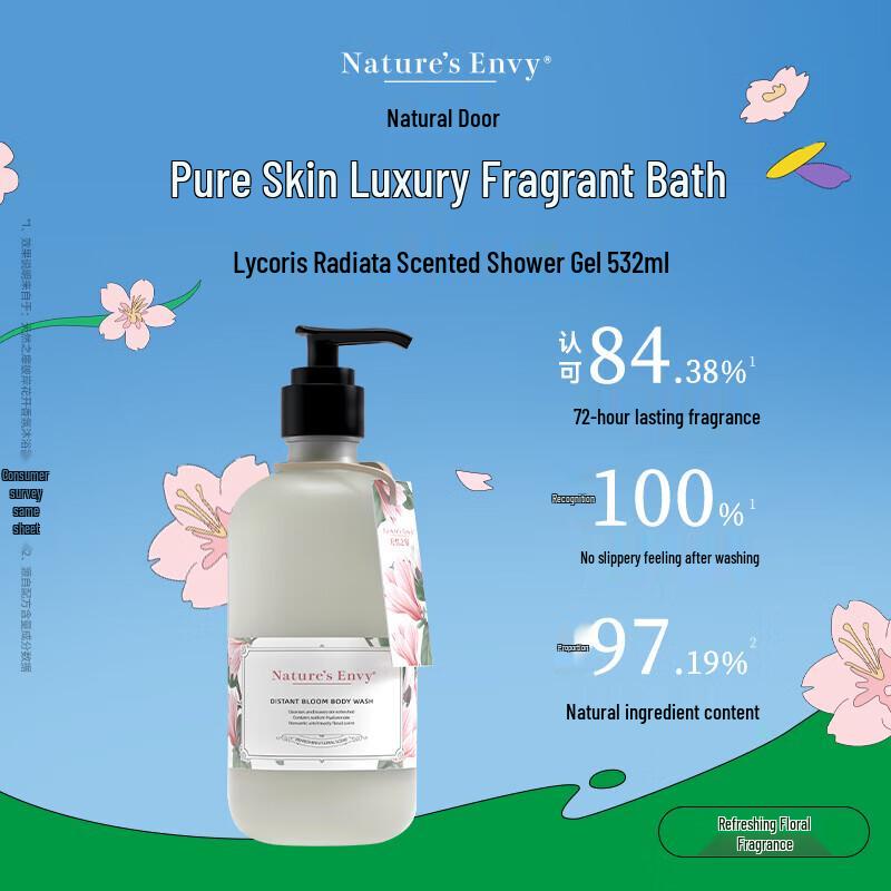 Nature's Gate Fragrance Body Wash - Spider Lily