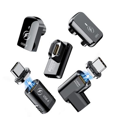 Мощный разъем USB C с поддержкой Power Delivery 140 Вт, поддержка видео 8K, магнитное соединение, подходит для смартфонов и ноутбуков с разъемом Type C