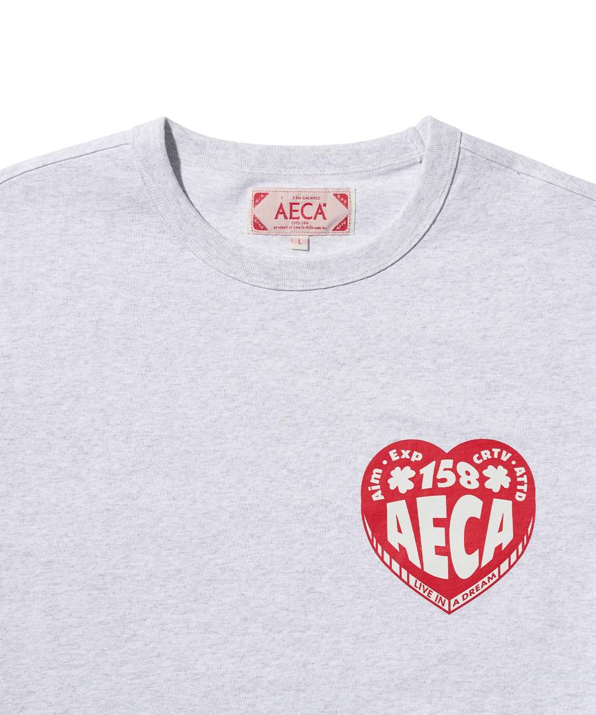 AECA (Женщина) Aeca Love Полурукав - Светло-серый