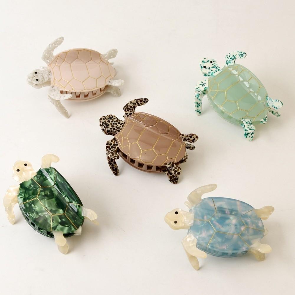 Уксусная Кислота Ацетат Черепаха Коготь для Волос Морское Существо Большая Акула Зажим Забавный Животное Зажим для Волос Девочка