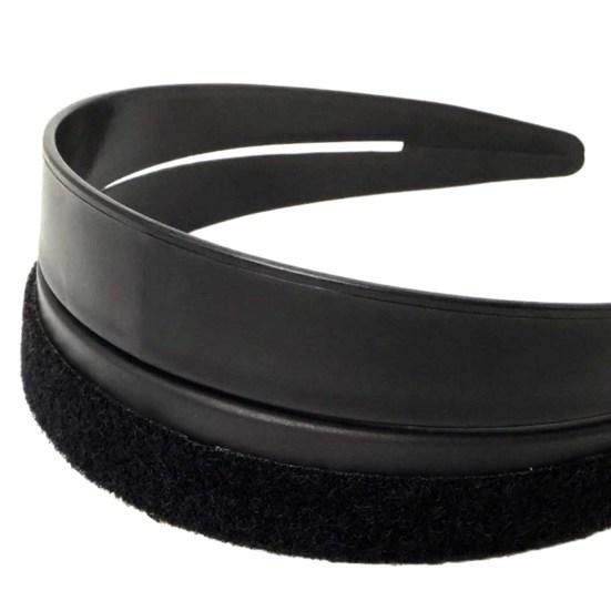 Женская повязка на голову Bump-it Up Широкий обруч для волос Добавляет объем Естественный подъем Повязка для волос Вечеринка Легкий Мягкий Аксессуар для волос