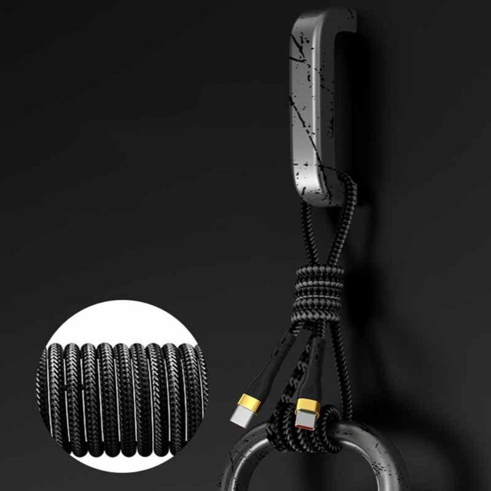 Легкий кабель для передачи данных PD120W Type C - Type C, суперзарядный кабель, аксессуары для мобильных телефонов