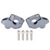 78in Handlebar Risers CNC Aluminum Alloy Universal Motorcycle Modification AccessoryTitanium Color