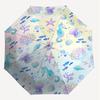 1PC Seahorse Oceanic Umbrella-8-Rib Reinforced Portable Folding Travel Suitable for All Seasons Outdoor Daily Use-Z0463