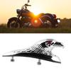Chrome Finish Eagle Head Ornament Front Bonnet Mount Eagle Head Statue  Decor Accessory