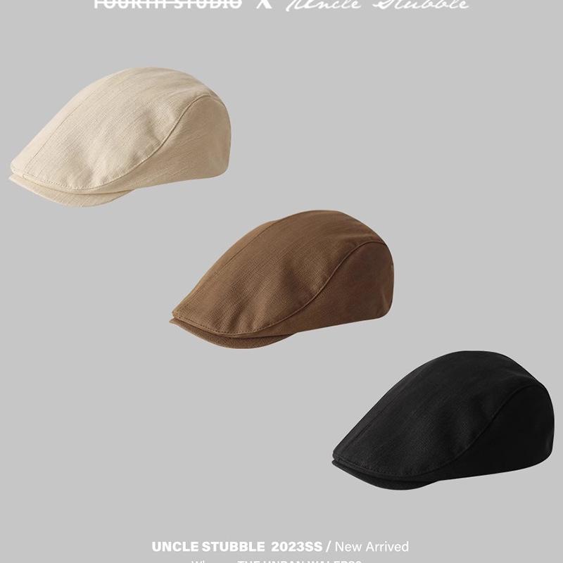 Винтажная японская летняя кепка-утка: Ретро уличный стиль для мужчин и женщин