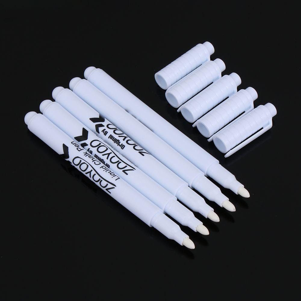1/5/10 pcs Drawing Windows Blackboard Glass Marker White Liquid Chalk Pen Chalkboard