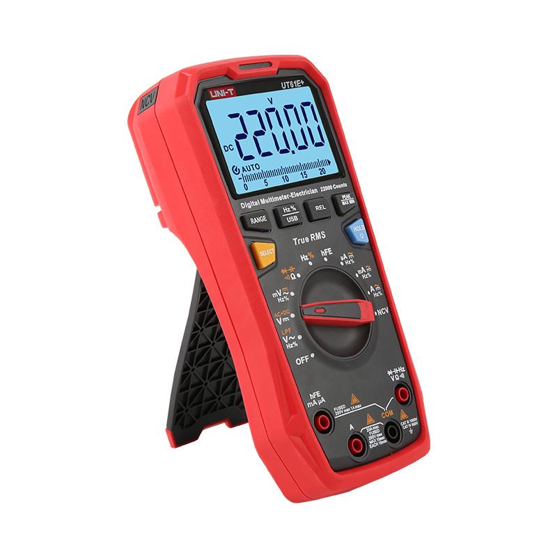 UNI-T UT-61E+ Цифровой портативный мультиметр-тестер 1000 В True RMS DMM AC DC Вольт Ом