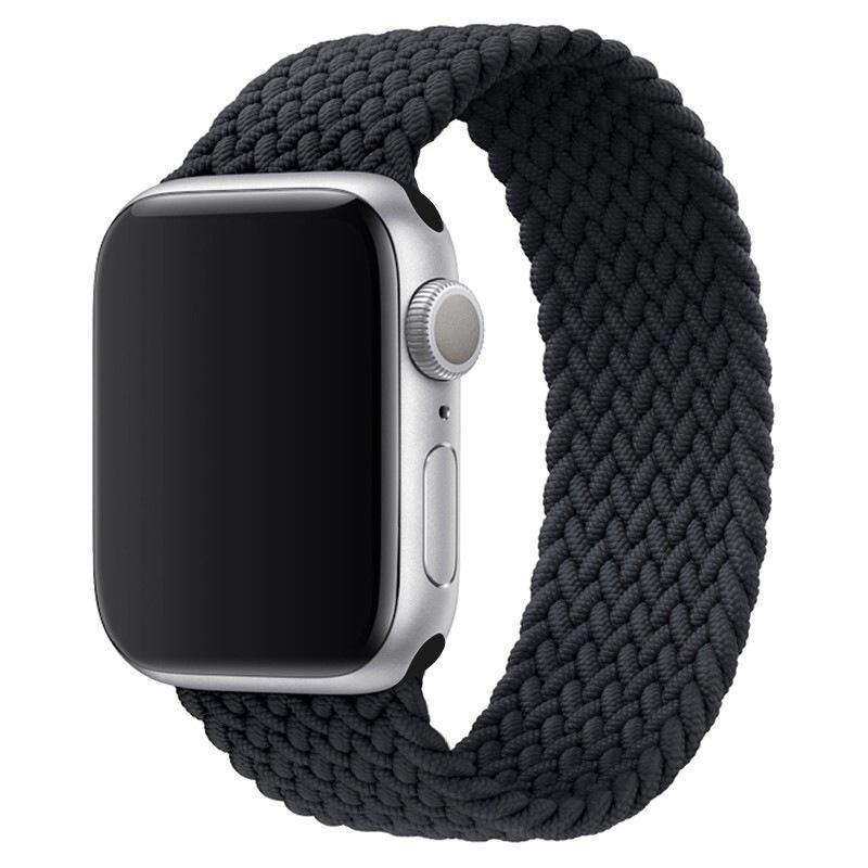 Плетеный ремешок из нейлоновой ткани Solo Loop для Apple Watch Band 44 мм 40 мм 38 мм 42 мм эластичный браслет для Iwatch Series 6 SE 5 4 3