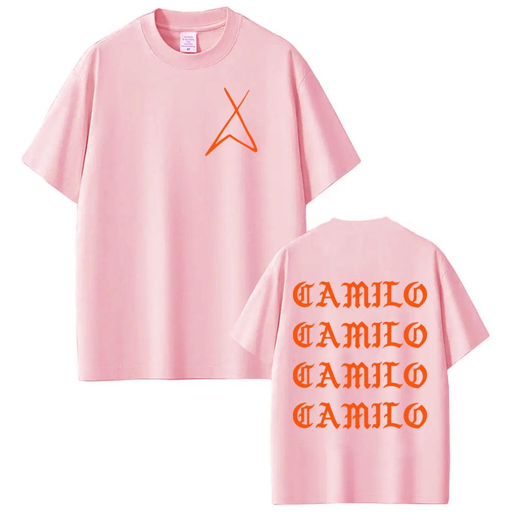 Singer Camilo Tour 2025 New Album Merch T Shirt Unisex Women Vintage Aesthetic T Shirts Hip Hop Gothic Short Sleeve Tees Streetwear