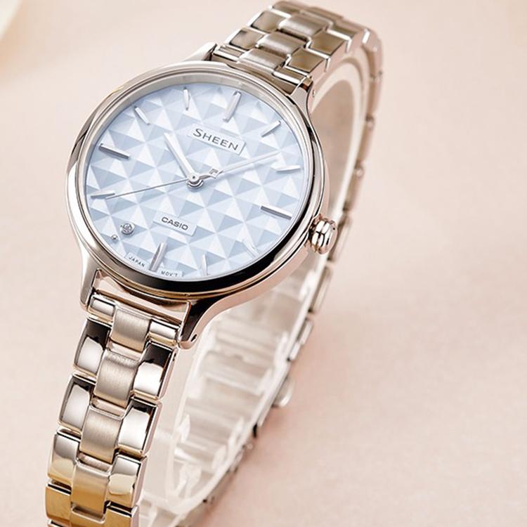 Casio Женские часы SHEEN Синие SHE-4545D-2AU