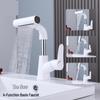 Регулируемый выдвижной смеситель для раковины в ванной комнате с фильтром от хлора