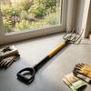 Multi-Purpose Garden Tool with D-Shaped Handle Rust-Resistant