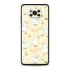 Чехол для телефона для Xiaomi Poco X6 X5 X4 Pro 5G X3 NFC F5 F4 M5 M4 M3 F3 GT C51 C50 C55 Силиконовый Черный Чехол Мультяшная Утка Гусь Игра