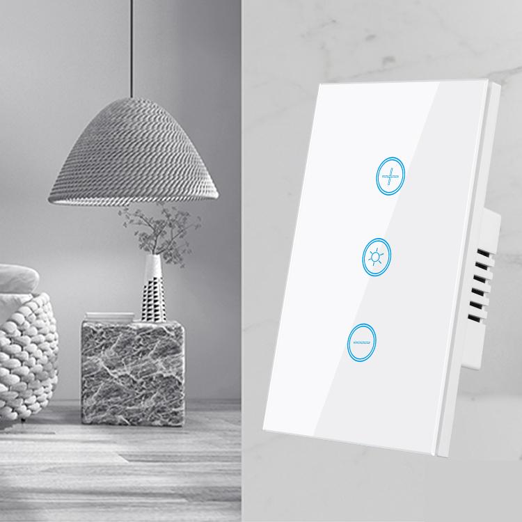 Smart Wifi Dimmer Wall Touch Switch 1 2 3 Gang with Motion Sensor Light Control for Home
