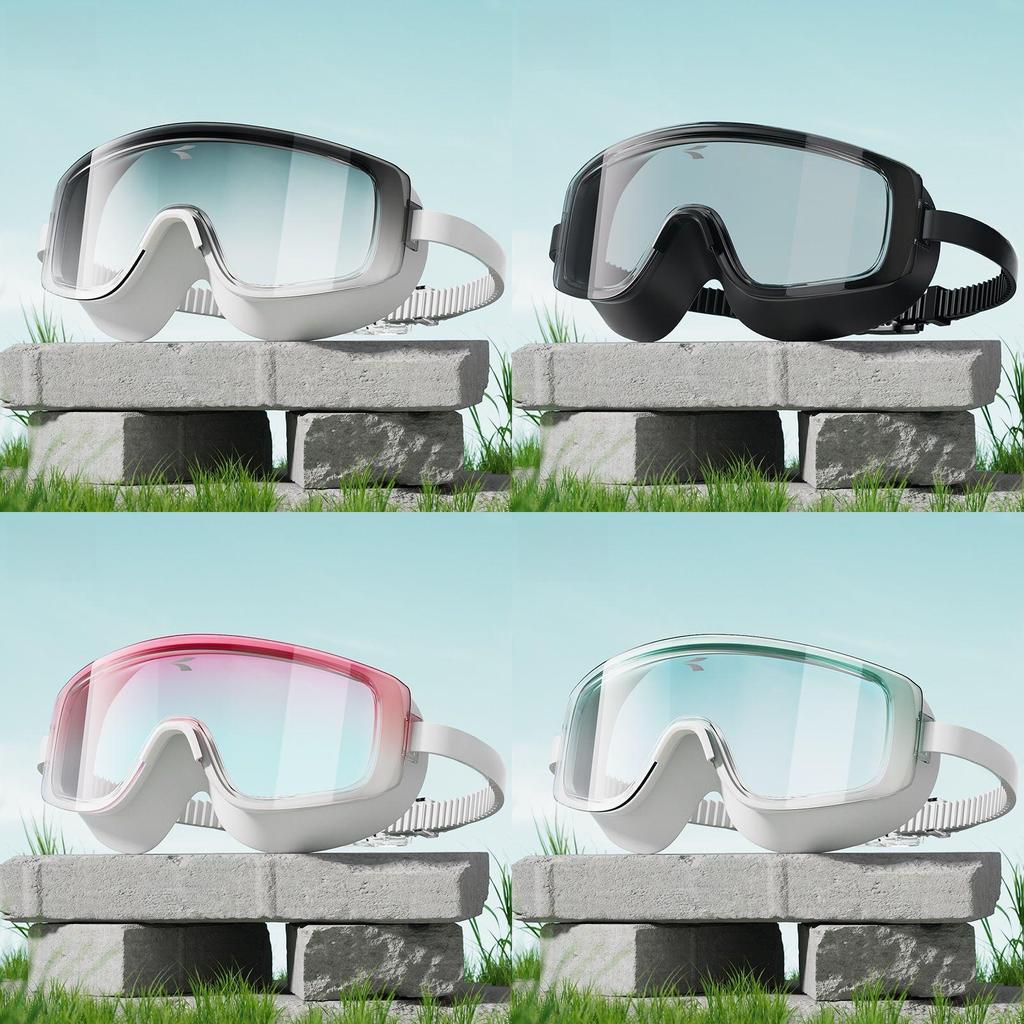 Waterproof Antifog Swimming Goggles With Uv Protection For Adults