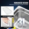 3 л Ультразвуковая чистящая машина Машина для ультразвуковой очистки из нержавеющей стали Цифровой нагреватель Таймер Чистка ювелирных изделий для дома