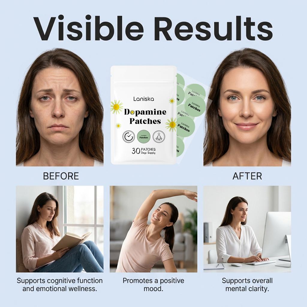 Laniska body care patches are gentle, skin-friendly, portable and comfortable for daily use