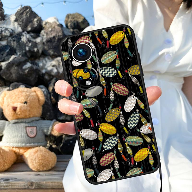 Fishing Tackle Case For Honor X9b X8b X8 X9 X6a X7a X8a X9a Honor Magic 6 5 Pro 50 70 90 Lite Back Cover