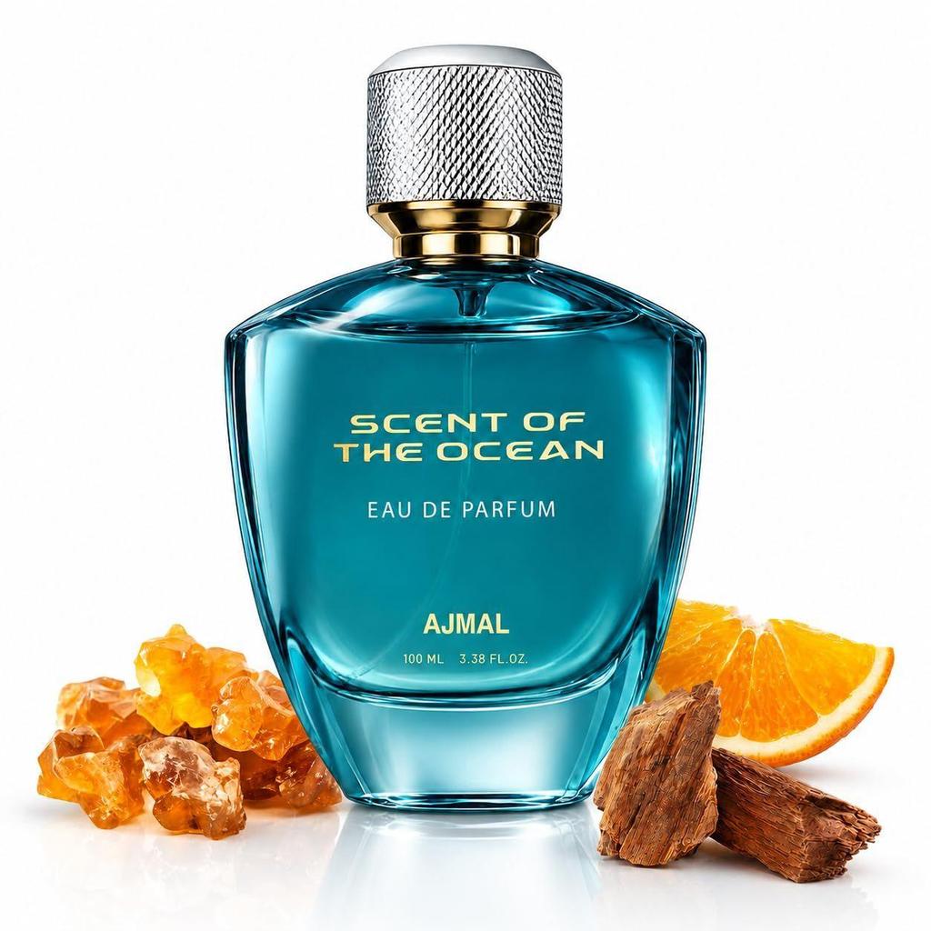 Ajmal Scent of the Ocean Unisex Perfume | 100ml Eau De Parfum for Man & Woman |