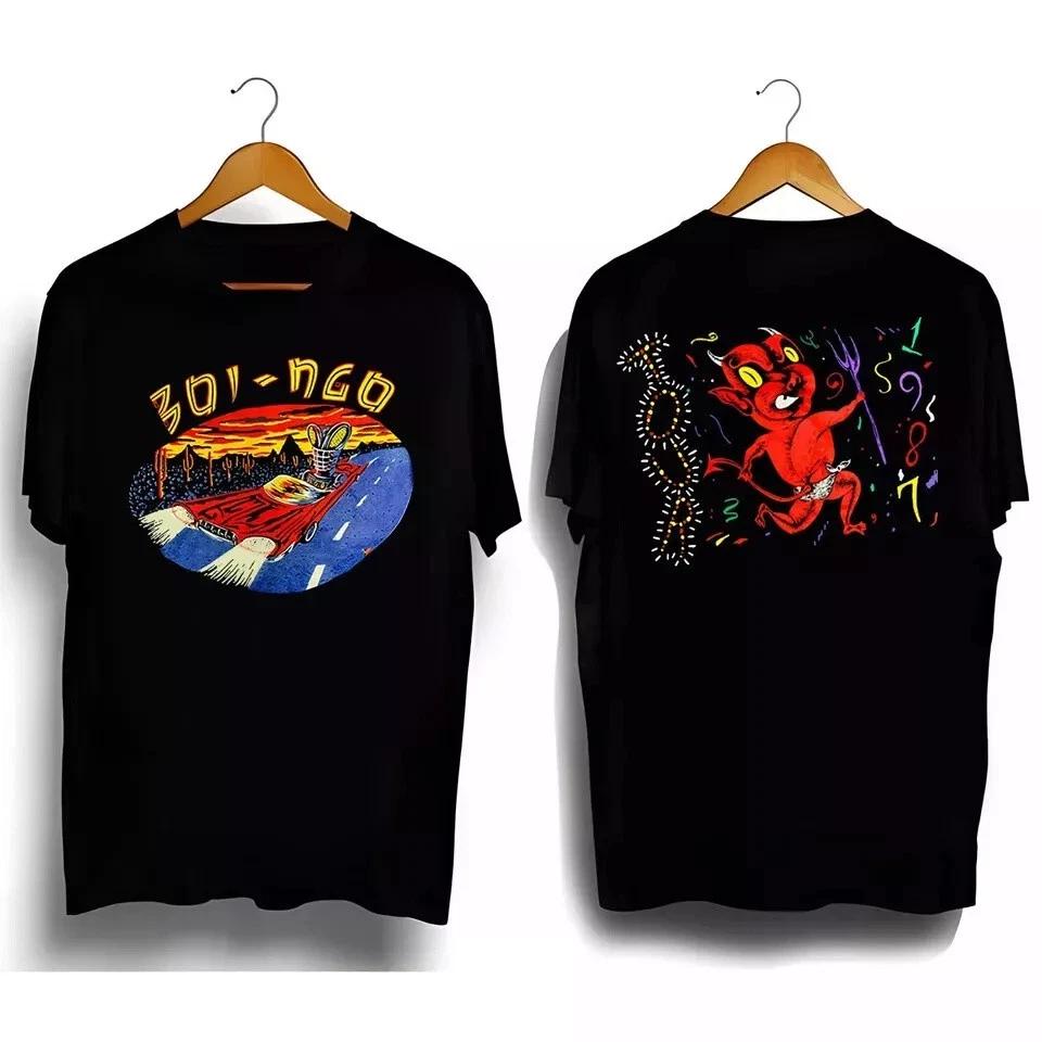 Oingo Boingo 1987 Tour Concert Black Unisex T-Shirt
