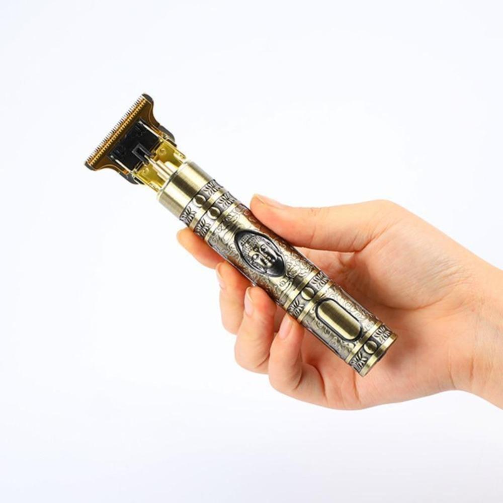 Триммер для мужчин Машинка для стрижки волос Машинка для стрижки волос Профессиональный лысый триммер Борода Электрическая бритва USB Парикмахерская