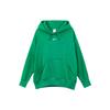 Solid Color Hooded Pullover Long Sleeve Sweatshirt Women Tops Green DQ5861-365