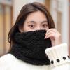 Women's Warm Neck Gaiter Scarf - Solid Color, Winter High Collar Versatile Design