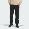 adidas Спортивные трикотажные брюки для отдыха мужские, черные IP4984