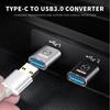 For Mazda Car Logo Type-C USB to USB Adapter Charge Interface Converter For Mazda 2 3 6 5 Atenza CX3 CX5 MX5 CX7 Axela CX30 CX90