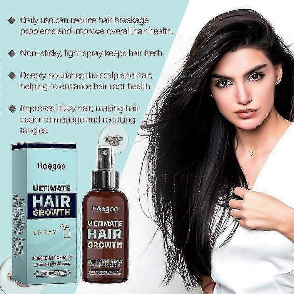 Ultimate Hair Growth Spray for Strengthen Hair & Restore Scalp Health