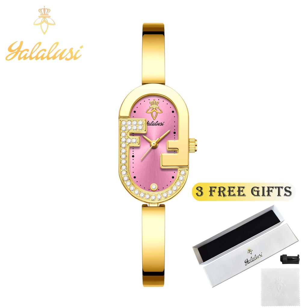YaLaLuSi Women's Water-Resistant Quartz Watch: A Luxurious Fashionable and Elegant Bracelet Watch—The Perfect Gift for Girls