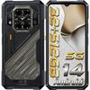 Прочный смартфон CUBOT KingKong X 5G - 32(16+16)ОЗУ 8 ГБ, ПЗУ 512 ГБ, Аккумулятор 10200 мАч, 6,6-дюймовый FHD, Android 14