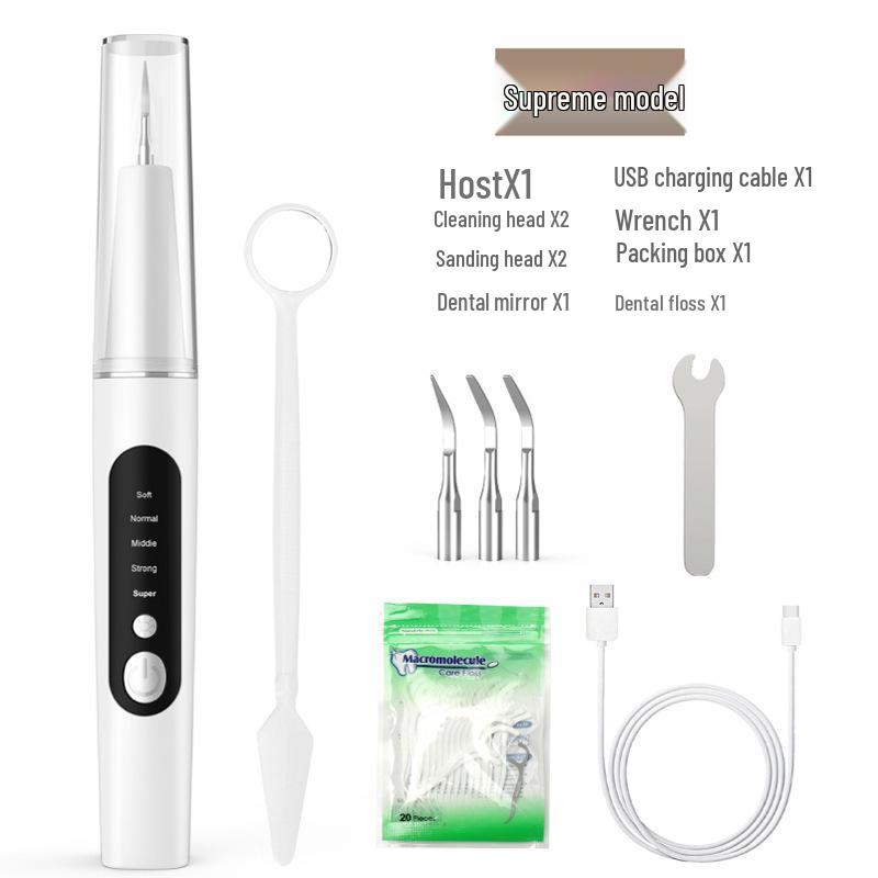 5-Speed Ultrasonic Electric Tooth Cleaner & Teeth Whitener