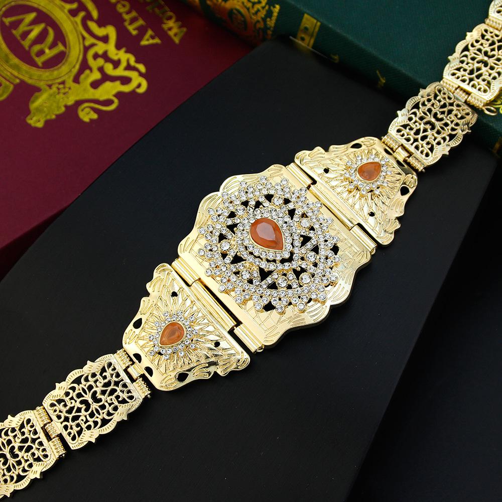 Женский пояс-цепочка золотого цвета, пояс-цепочка для невесты, ювелирные изделия, кристалл-цепочка для тела, свадебные украшения