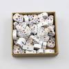 10 Pieces Wooden Bead for Crafts Handmade Round Beads for Jewelry Making
