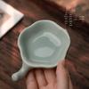 Plum Blossom Ceramic Calligraphy Ink Dish