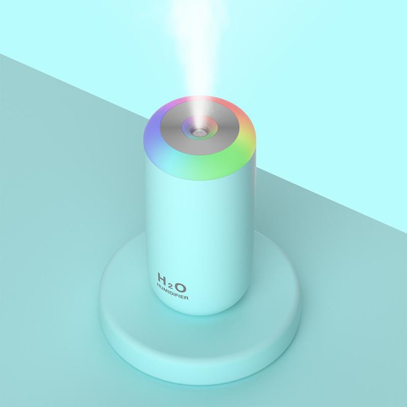 USB-увлажнитель воздуха с цветной атмосферой: Мини-светильник для ароматерапии и распылитель для спальни