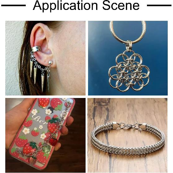 Craftdady 50 шт. 4 мм паяные соединительные кольца стерлинговое серебро 925 пробы закрытые О-образные кольца для изготовления ювелирных изделий