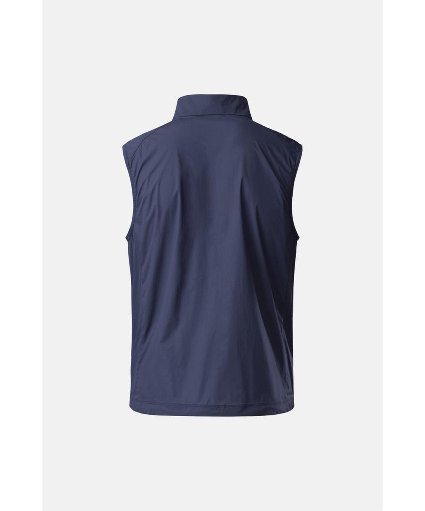 Мужская ветровка-жилет Kolon Sport Genoa Regular Fit с воротником-стойкой, ветронепроницаемая Jwvam26301Nay