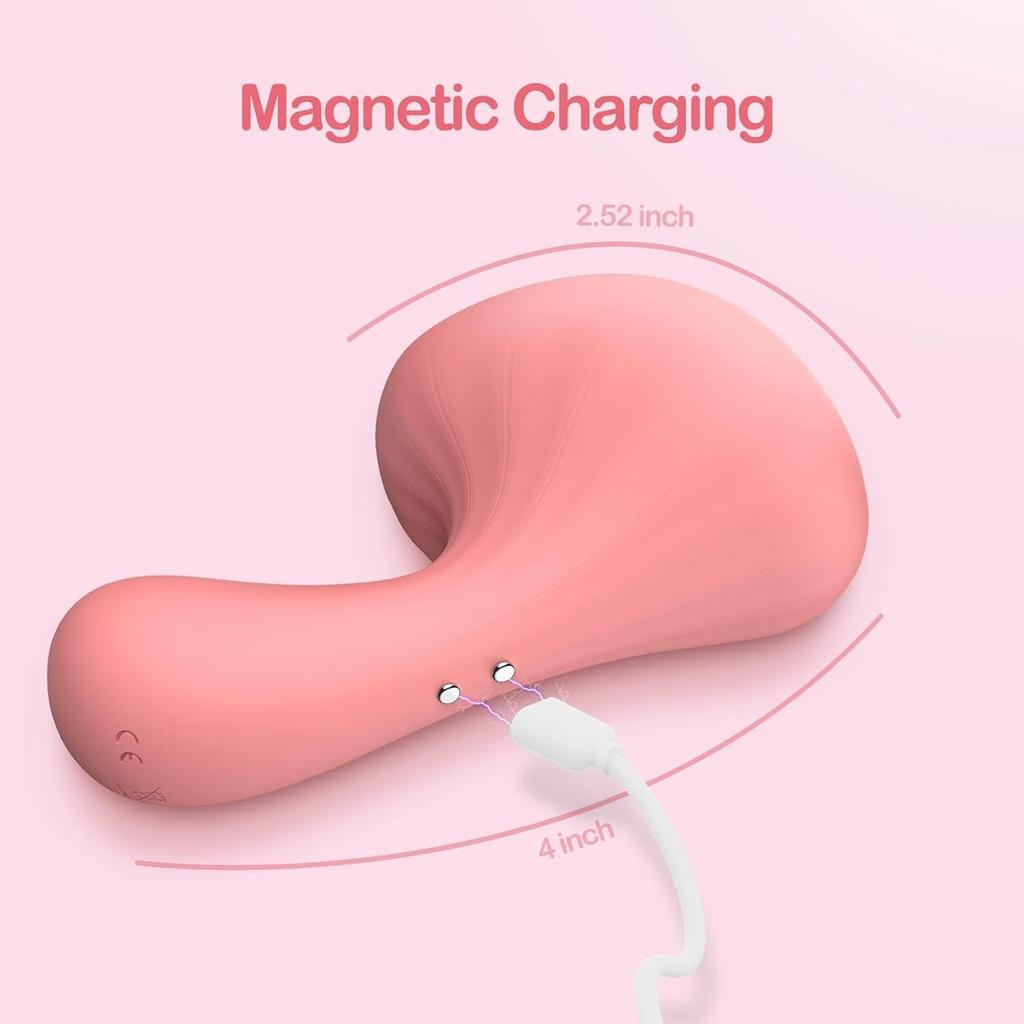 Mushroom Head Vibrating Egg 10 Modes Clitoris G Spot Nipple Stimulator