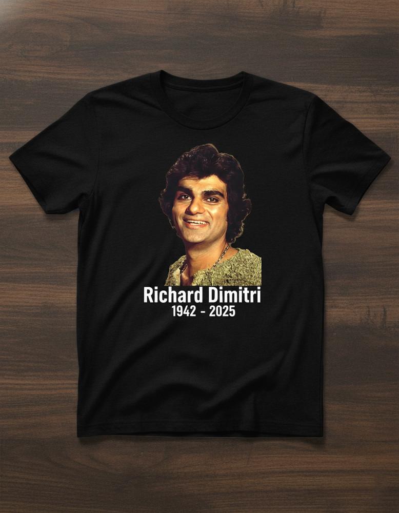 Richard Dimitri 1942-2025 T Shirt Size S-5XL 94TU01 Unisex T-Shirt