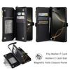 Long Strap Crossbody Leather Case For Google Pixel 10 Pro XL Pixel 9 Pro 9A 8 8A 7 7A 6 6A Zipper Wallet Card Stand Phone Cover