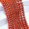 40/30/20/20 шт. 4/6/8/10 мм круглые бусины из красного камня из натурального камня, свободные бусины, идеальный подарок на День Святого Валентина, браслеты «сделай сам», шейные подвески, изготовление ювелирных изделий оптом